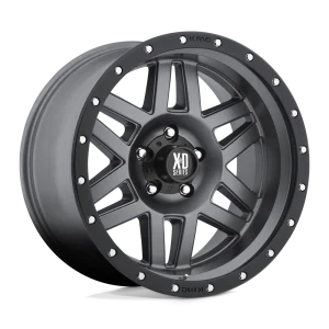 XD Series – XD128 MACHETE – Grey – 20″x9″ 0mm – All weather Wheels – XD12829055400